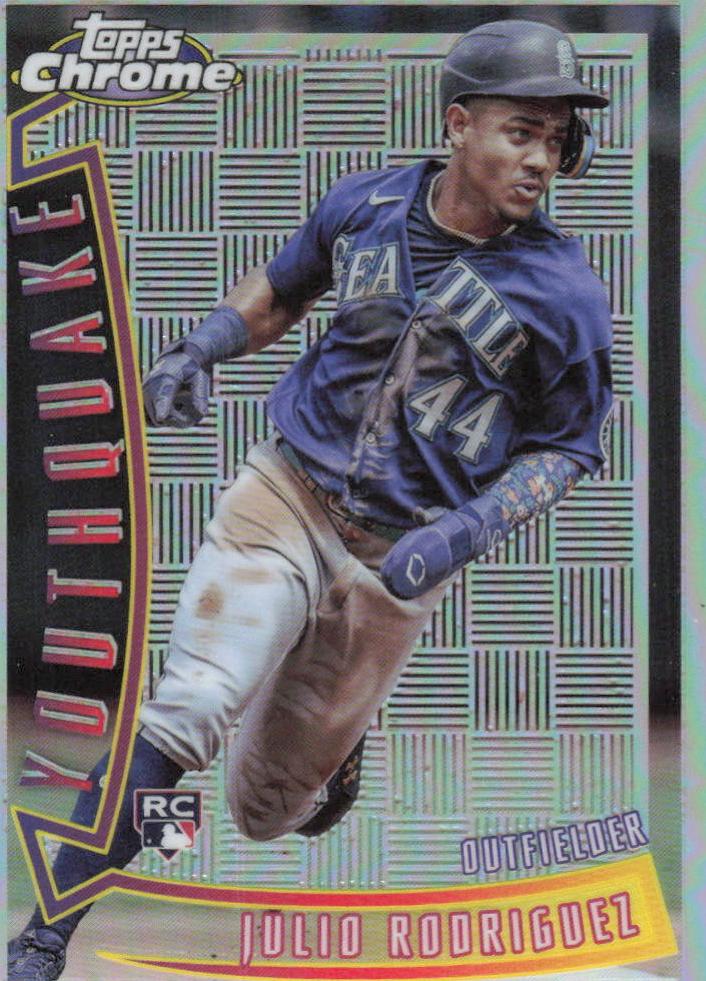 2022 Topps Chrome Sonic Baseball Julio Rodriguez #YQ-2