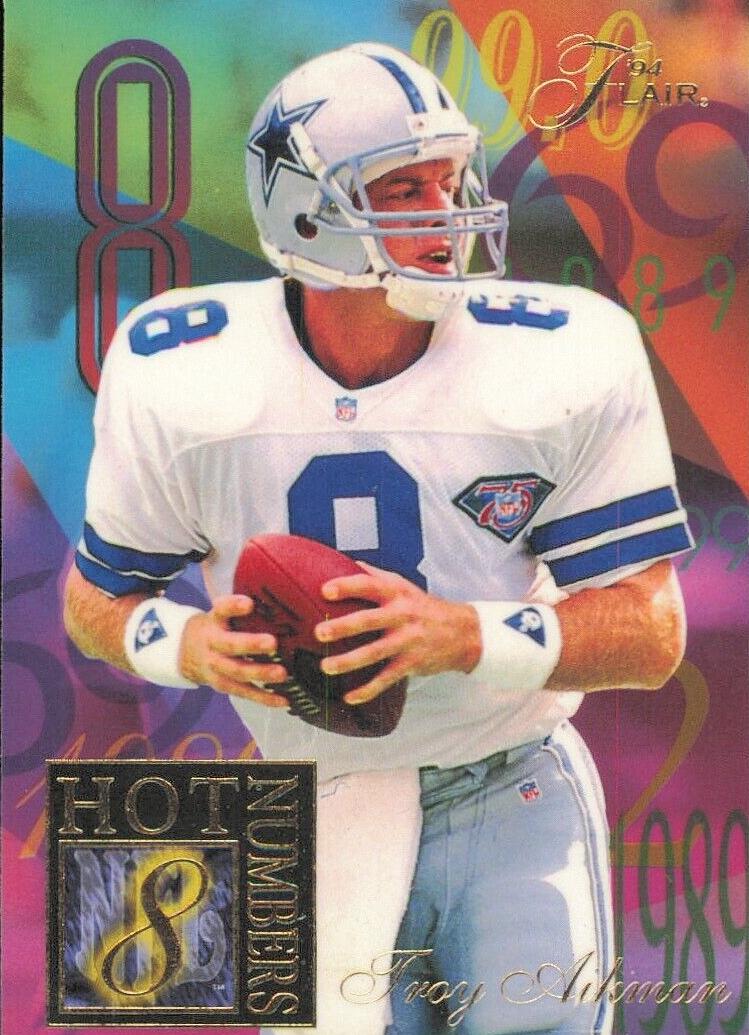1994 Fleer Ultra Football Troy Aikman #1