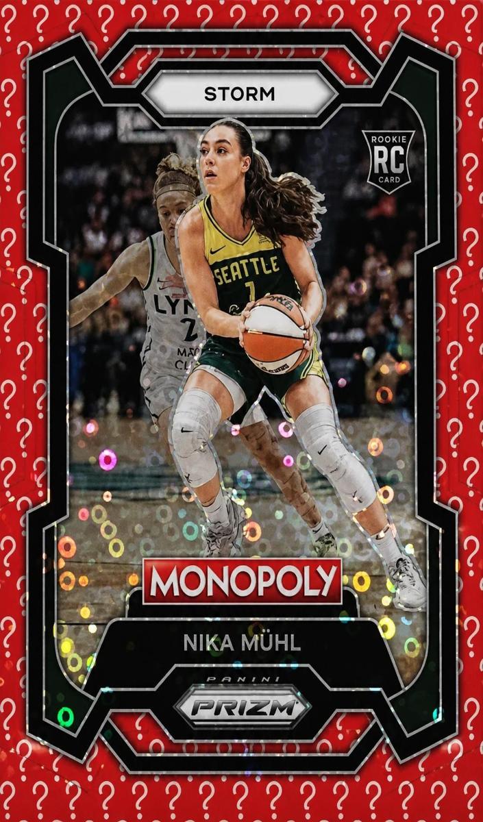 2024 Panini Prizm Monopoly WNBA Basketball Question Mark Nika Muhl #4