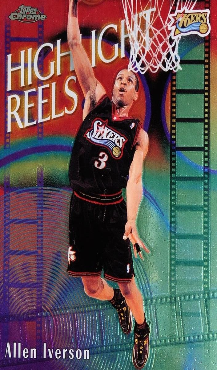 1999 Topps Basketball Allen Iverson #HR6