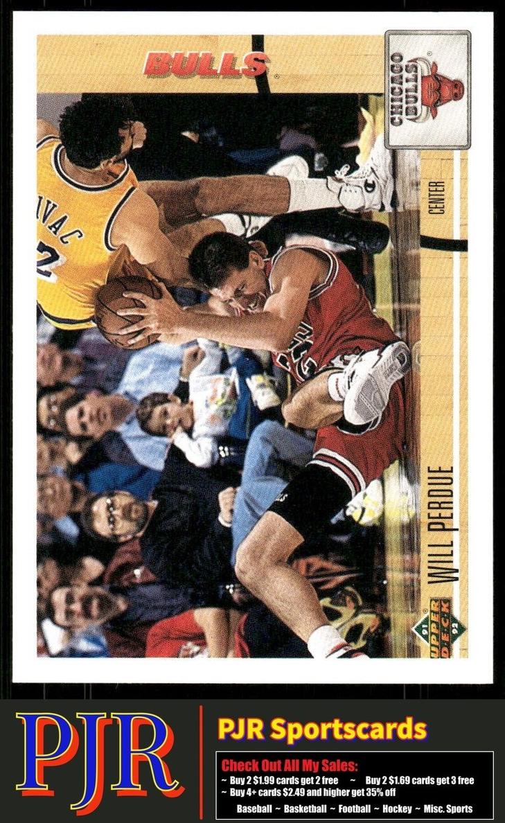 1991 Upper Deck Basketball Will Perdue #120 PSA 9
