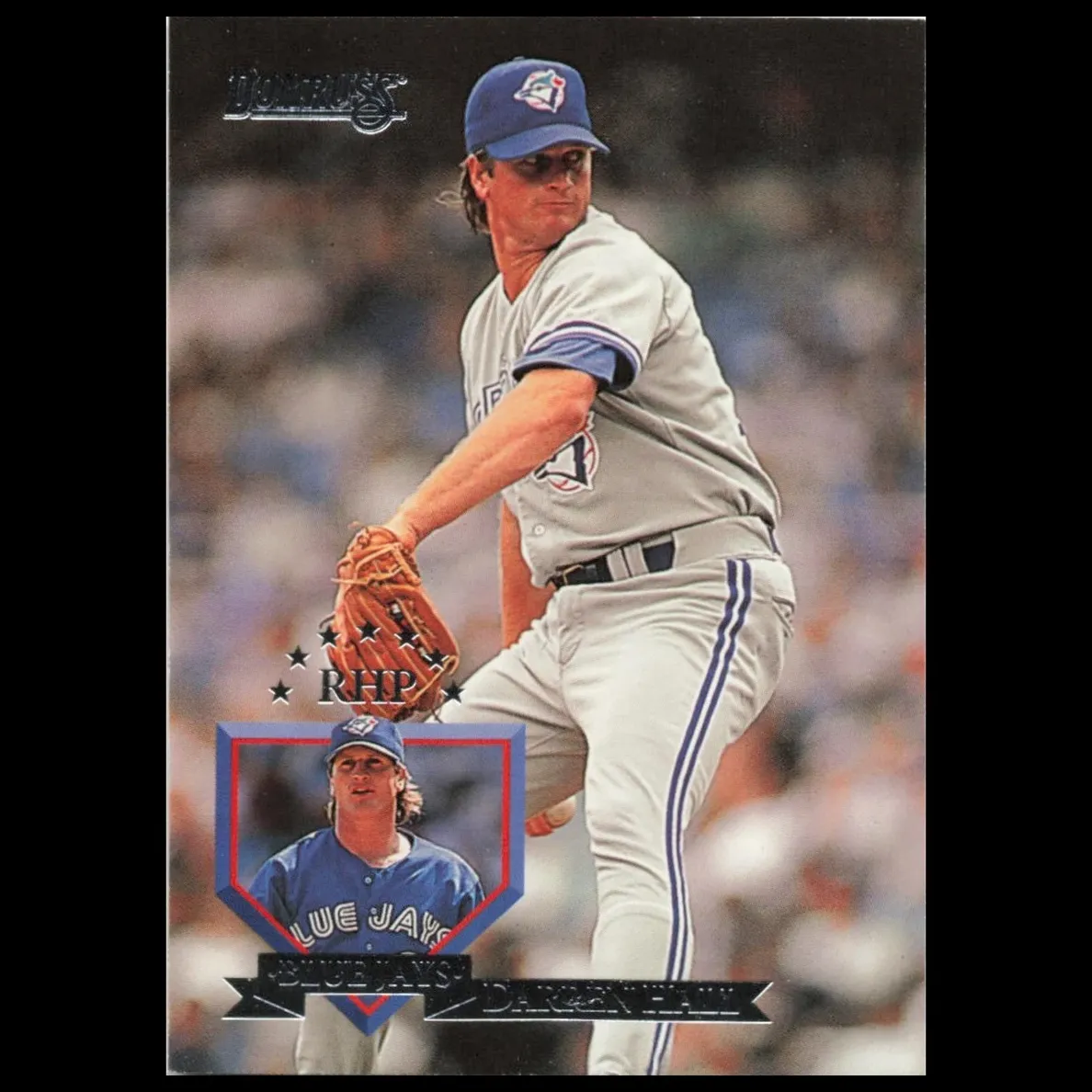 1995 Donruss Baseball Darren Hall #81