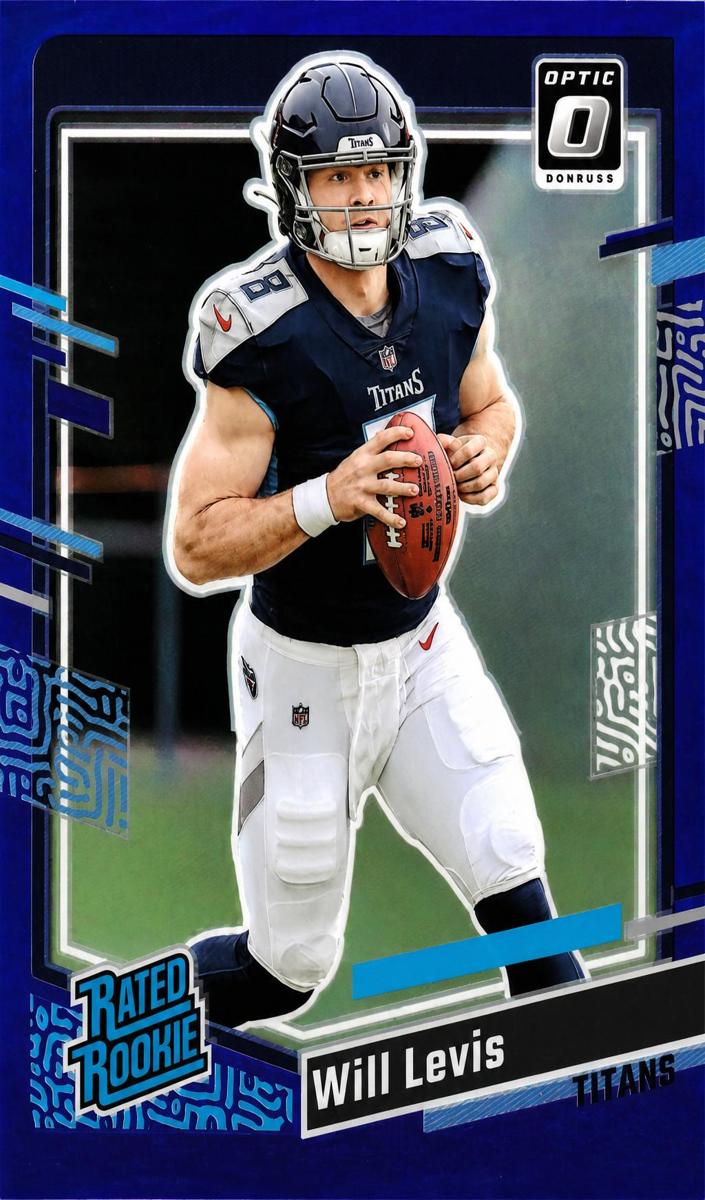 2023 Panini Donruss Football Purple Will Levis #397