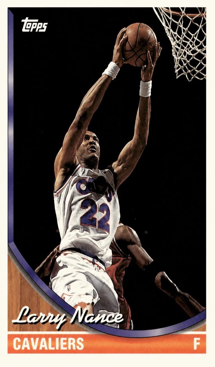 1993 Topps Basketball Larry Nance #74