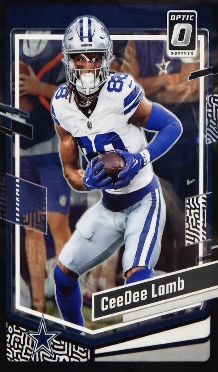 2023 Donruss Optic Football Black Pandora CeeDee Lamb #45