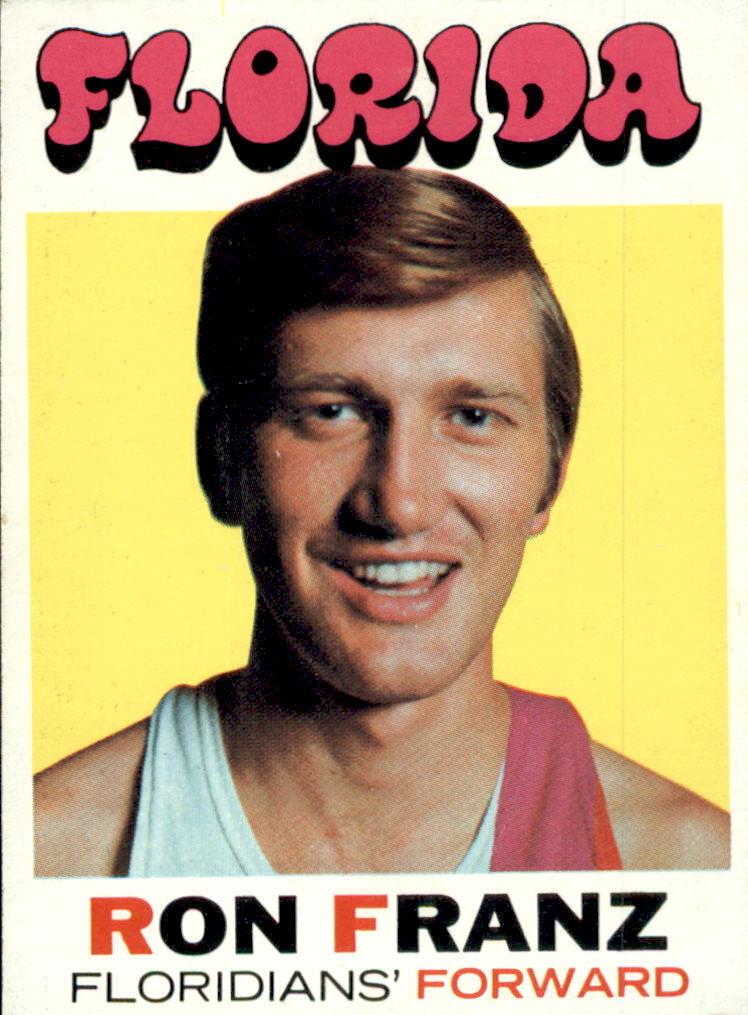 1971 Topps Basketball Ron Franz #172