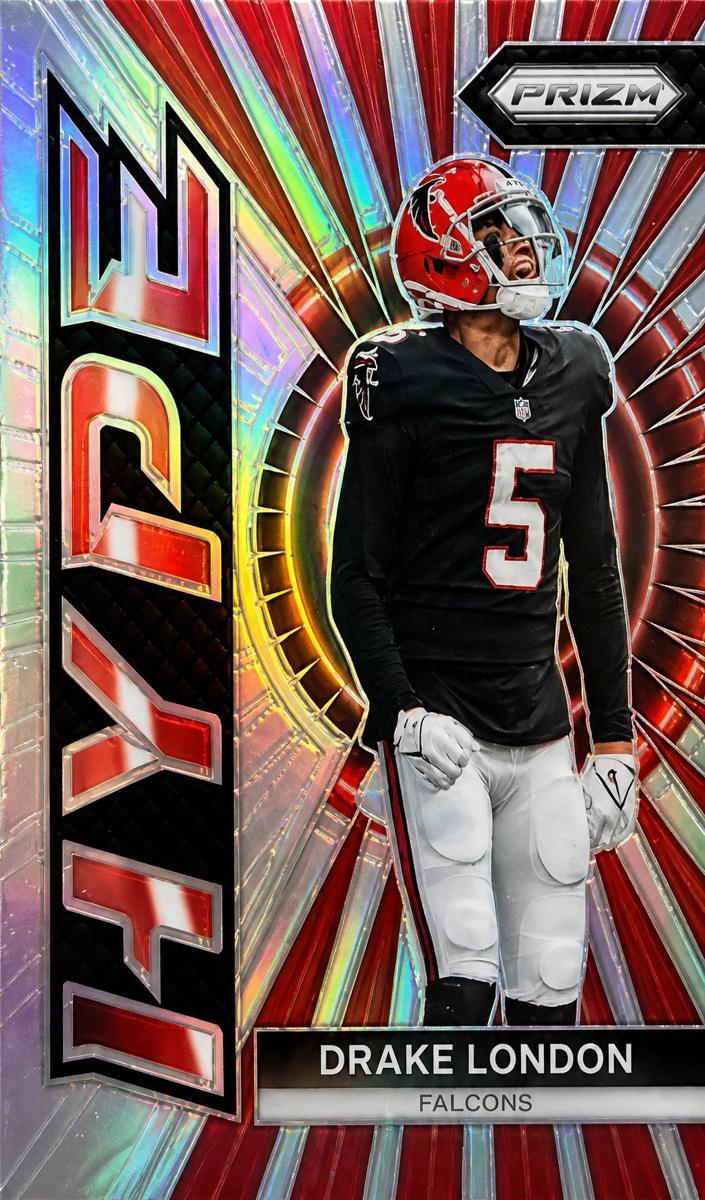 2023 Panini Prizm Football Silver Drake London #H-10 PSA 10