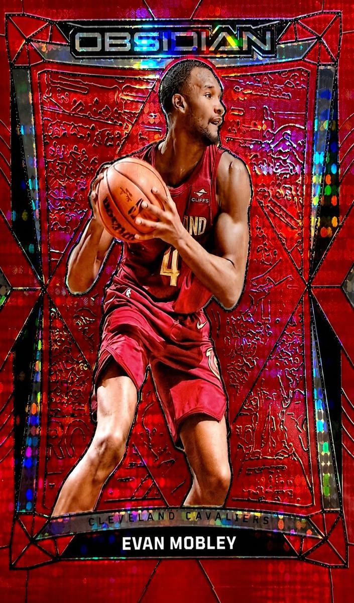 2023 Panini Obsidian Basketball Electric Etch Lucky Envelopes Evan Mobley #74