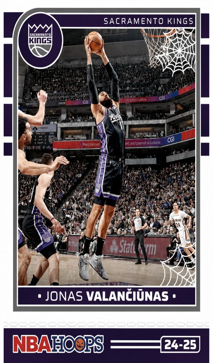 2024 Panini Haunted Hoops Basketball Jonas Valanciunas #152