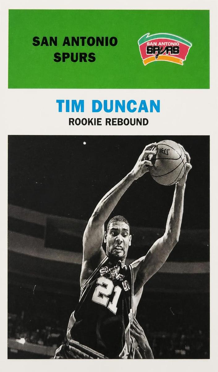 1998 Fleer Basketball Tim Duncan #141C PSA 9