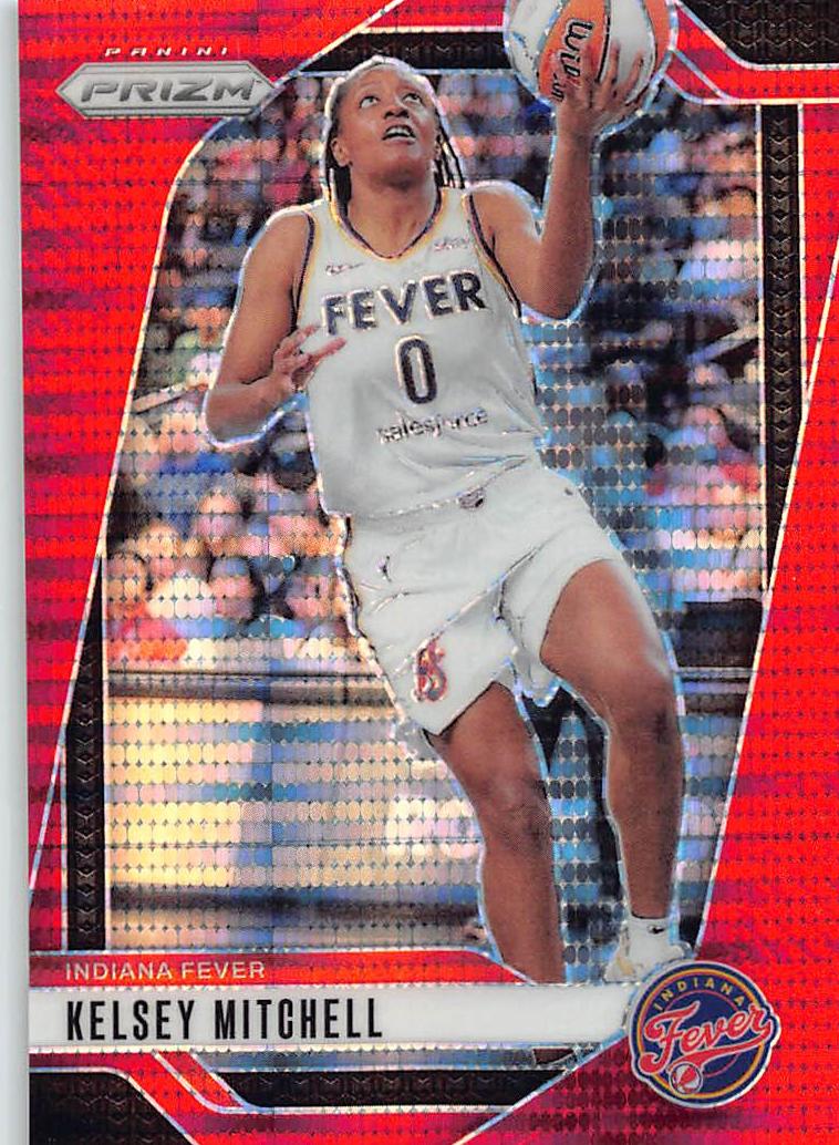2024 Panini Prizm WNBA Basketball Red Pulsar Kelsey Mitchell #64