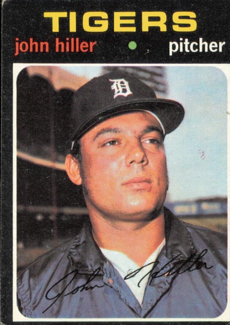 1971 Topps Baseball John Hiller #629 PSA 7