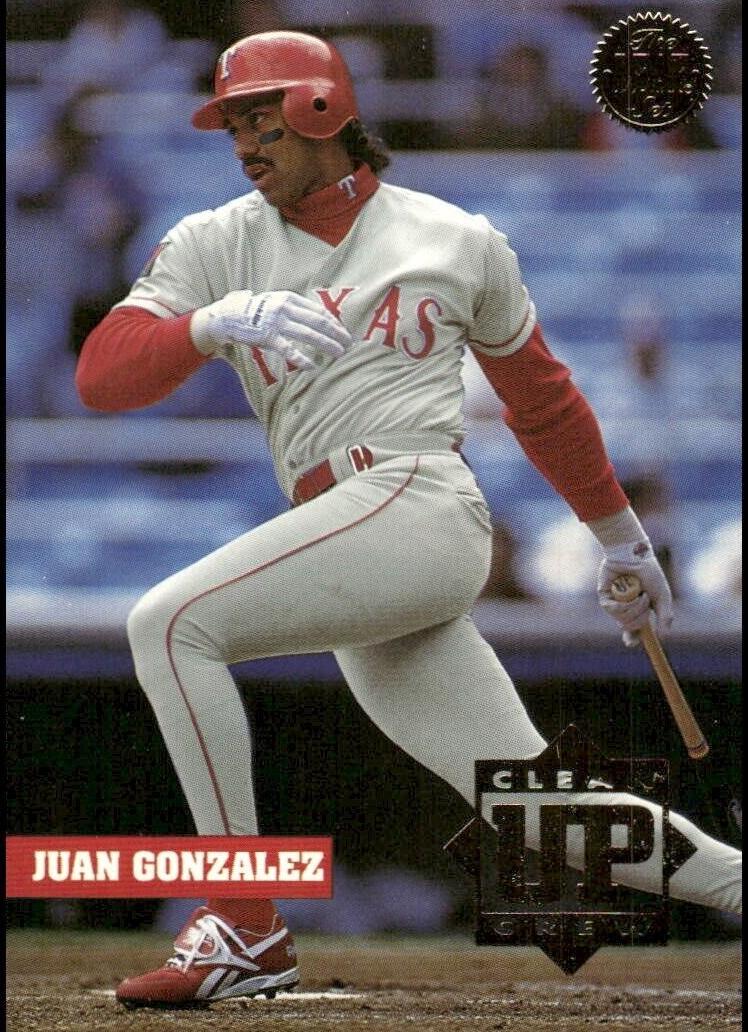 1994 Leaf Baseball Juan Gonzalez #7