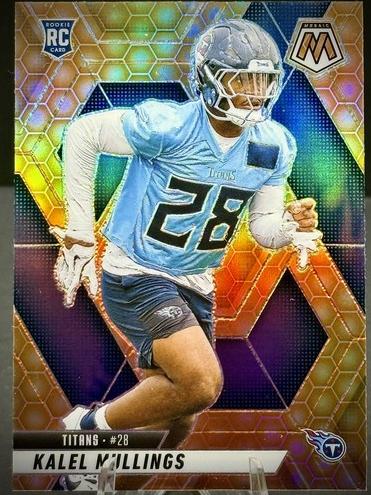 2025 Panini Mosaic Football Honeycomb Kalel Mullings #390
