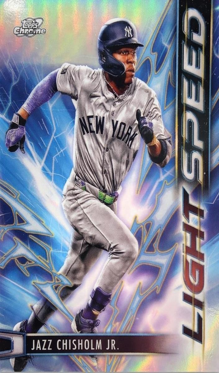 2025 Topps Cosmic Chrome Baseball Jazz Chisholm Jr. #LS-17