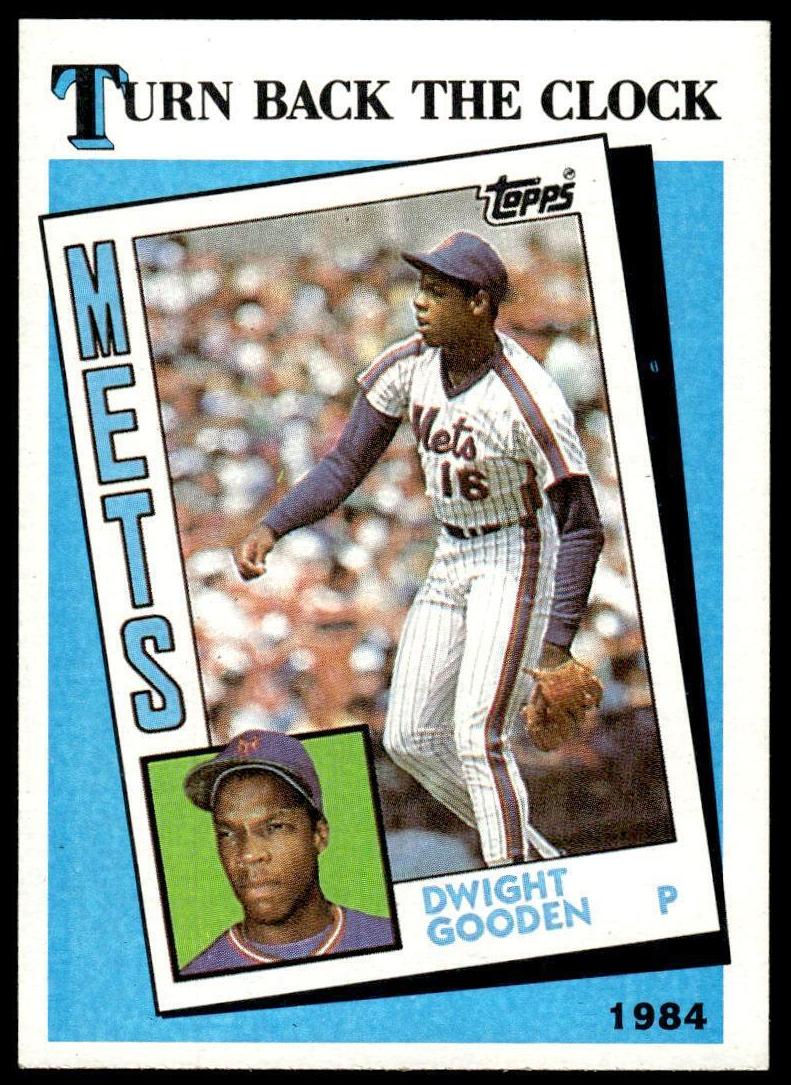 1989 Topps Baseball Dwight Gooden #661