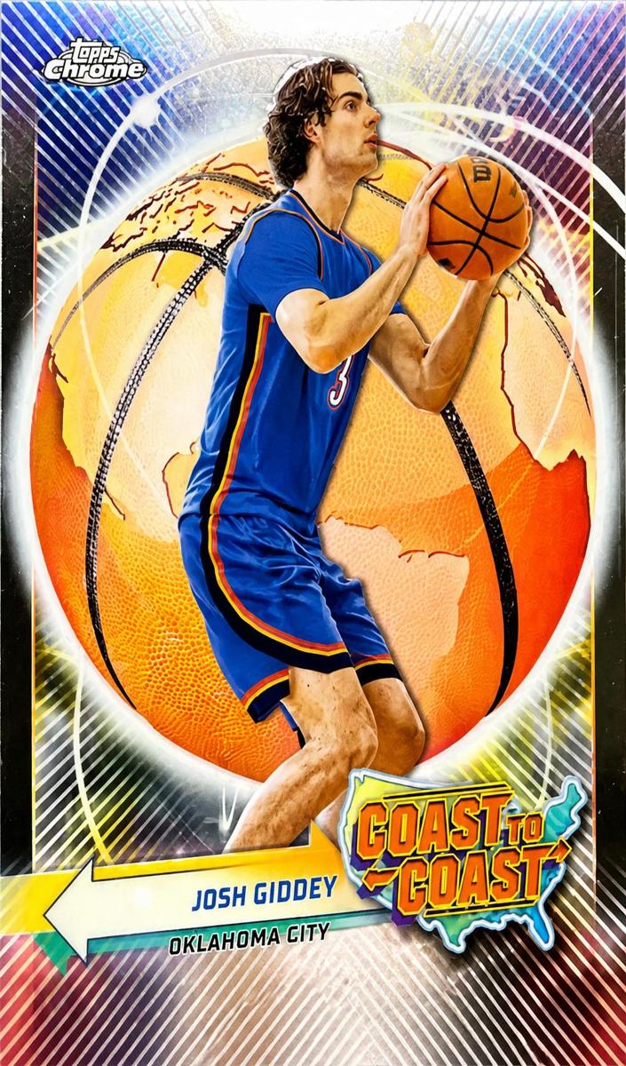 2023 Topps Chrome Basketball Josh Giddey #CC-21