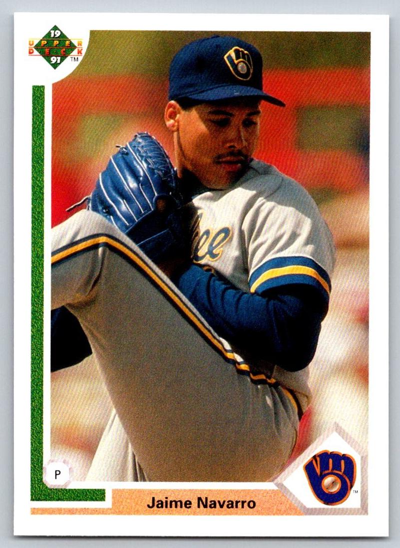1991 Upper Deck Baseball Jaime Navarro #476