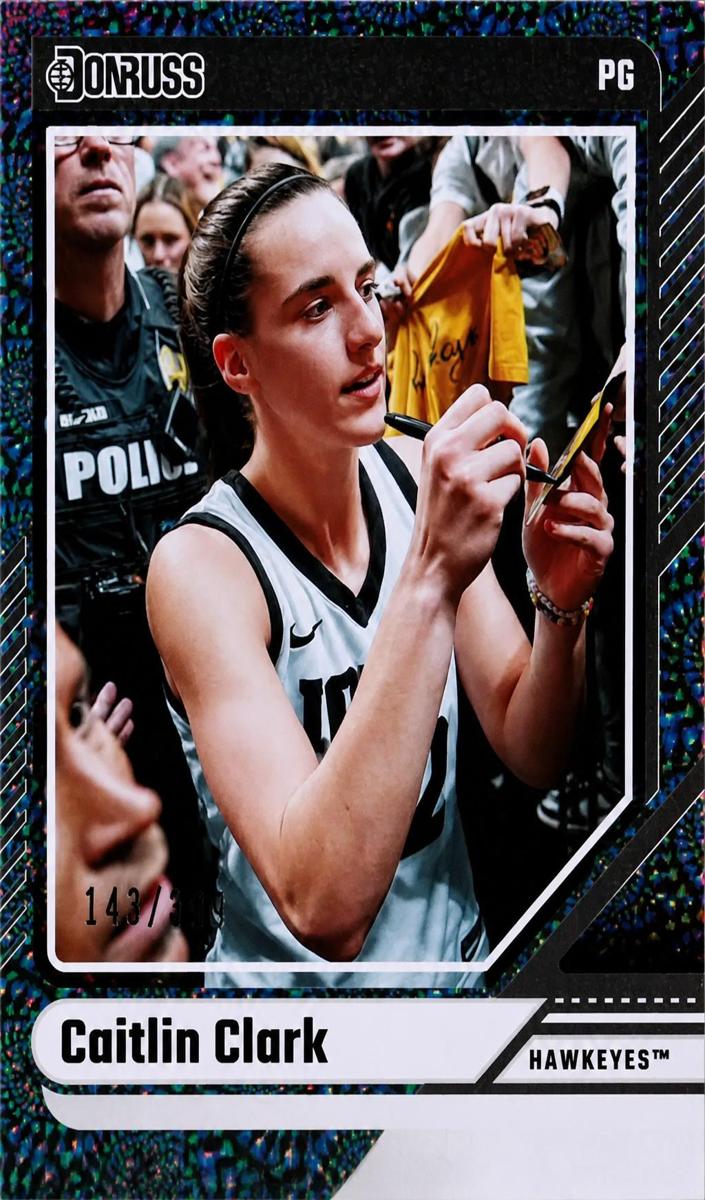 2024 Panini Caitlin Clark Collection Basketball Vortex Caitlin Clark #7 BGS 9
