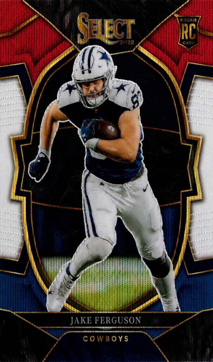 2022 Panini Select Football Tri Color Jake Ferguson #87
