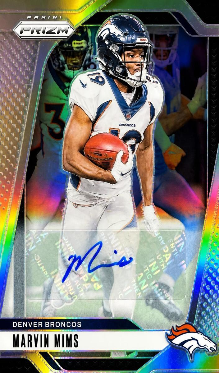 2024 Panini Prizm Football Silver Marvin Mims #88