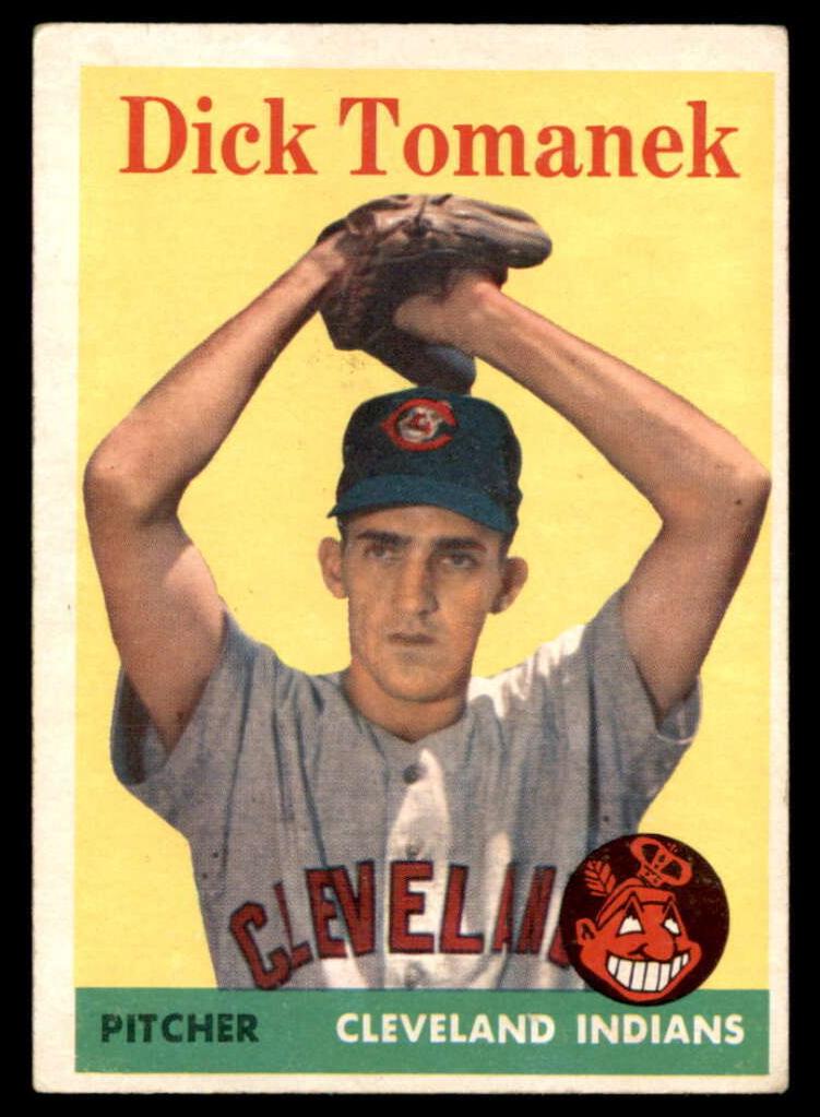 1958 Topps Baseball Dick Tomanek #123