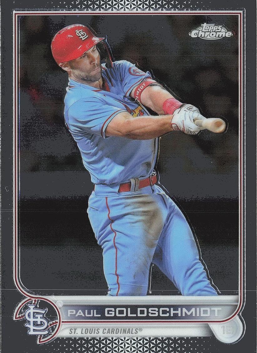 2022 Topps Chrome Baseball Paul Goldschmidt #82 PSA 9