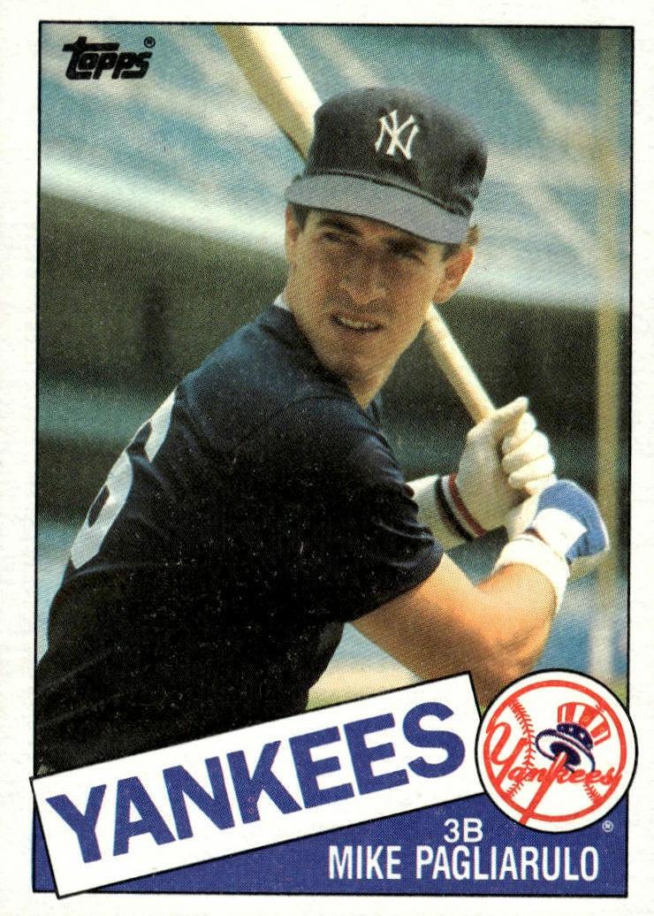 1985 Topps Baseball Mike Pagliarulo #638