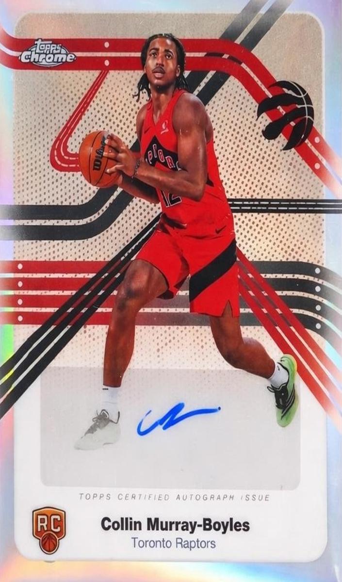 2025 Topps Chrome Basketball Refractor Collin Murray-Boyles #NS-CMB