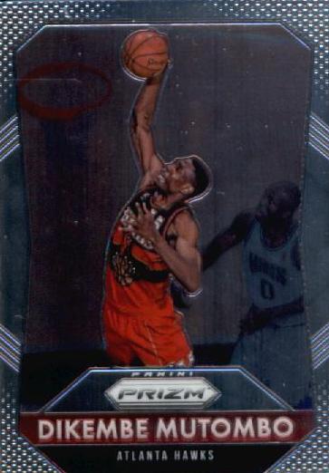 2015 Panini Prizm Basketball Dikembe Mutombo #255