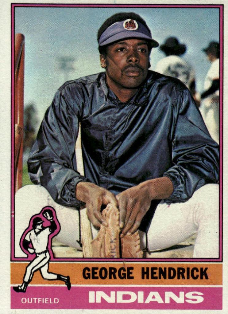 1976 Topps Baseball George Hendrick #570