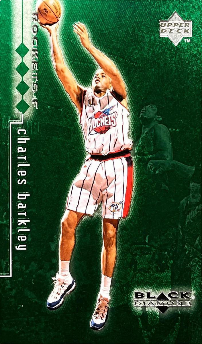 1998 Upper Deck Black Diamond Basketball Quadruple Charles Barkley #40