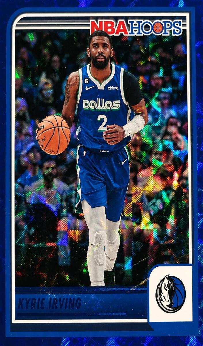 2023 Panini Hoops Basketball Hyper Blue Kyrie Irving #178