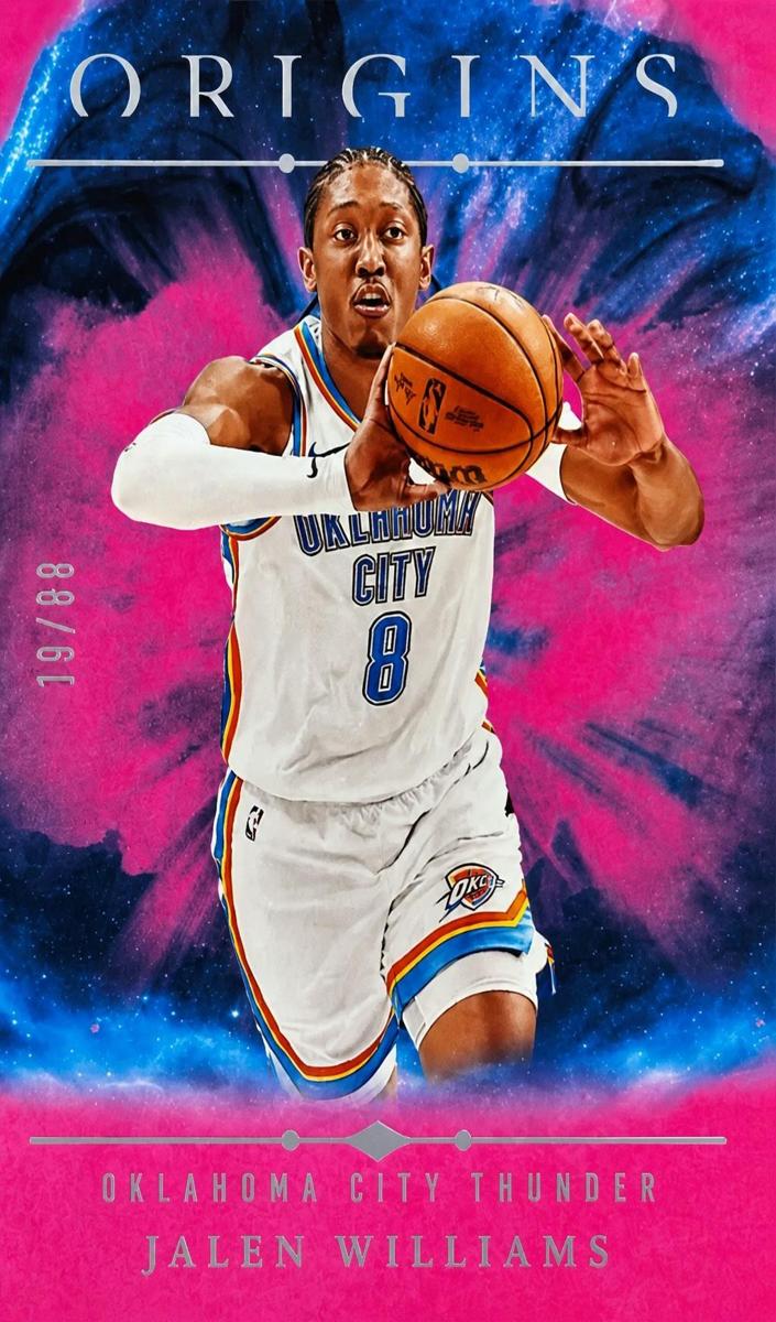 2024 Panini Origins Basketball Pink Jalen Williams #64