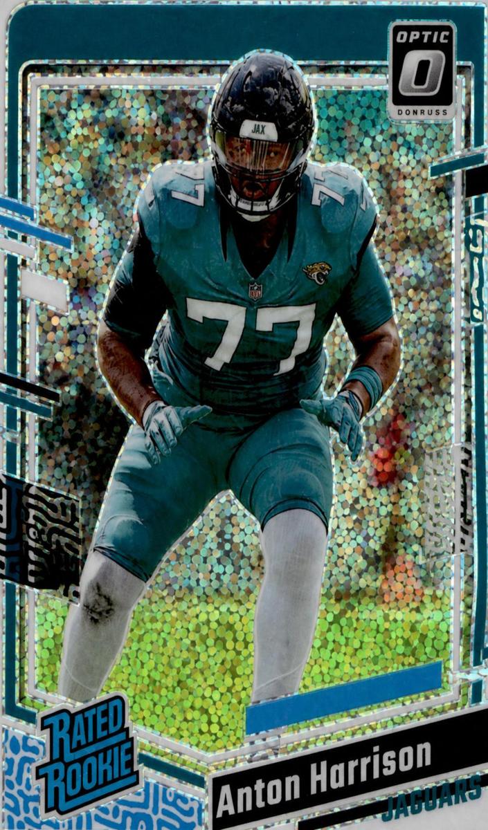 2023 Donruss Optic Football White Sparkle Anton Harrison #250