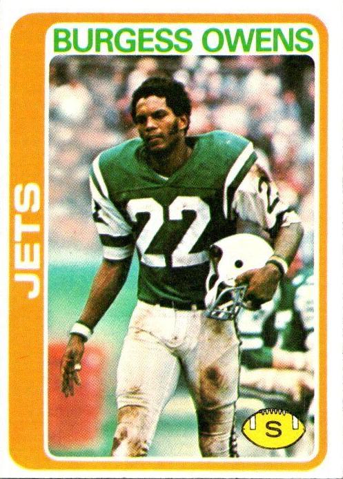 1978 Topps Football Burgess Owens #121