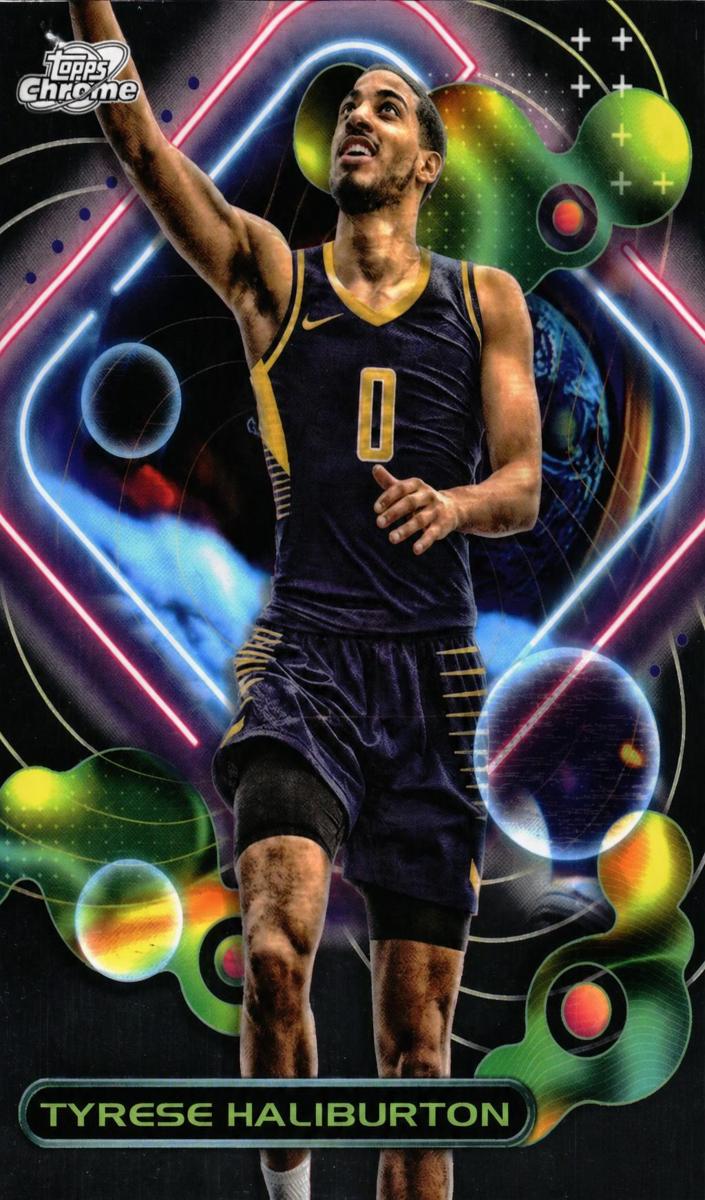 2023 Topps Cosmic Chrome Basketball Tyrese Haliburton #50