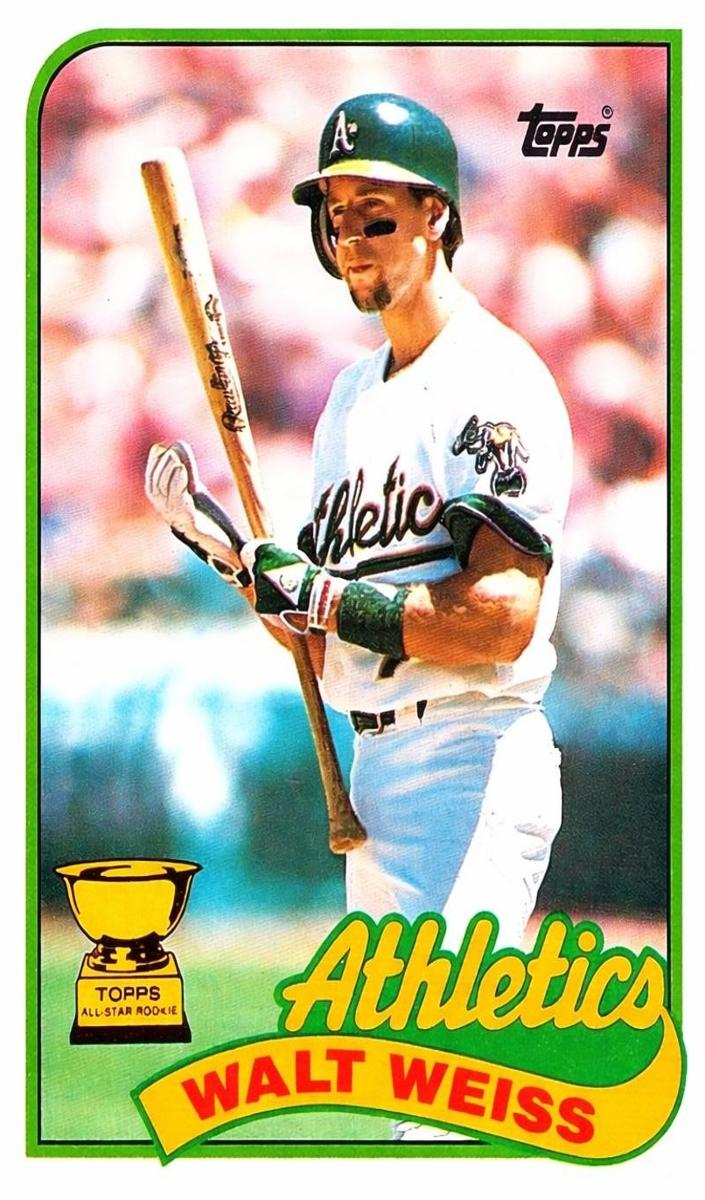 1989 Topps Baseball Walt Weiss #316 PSA 10