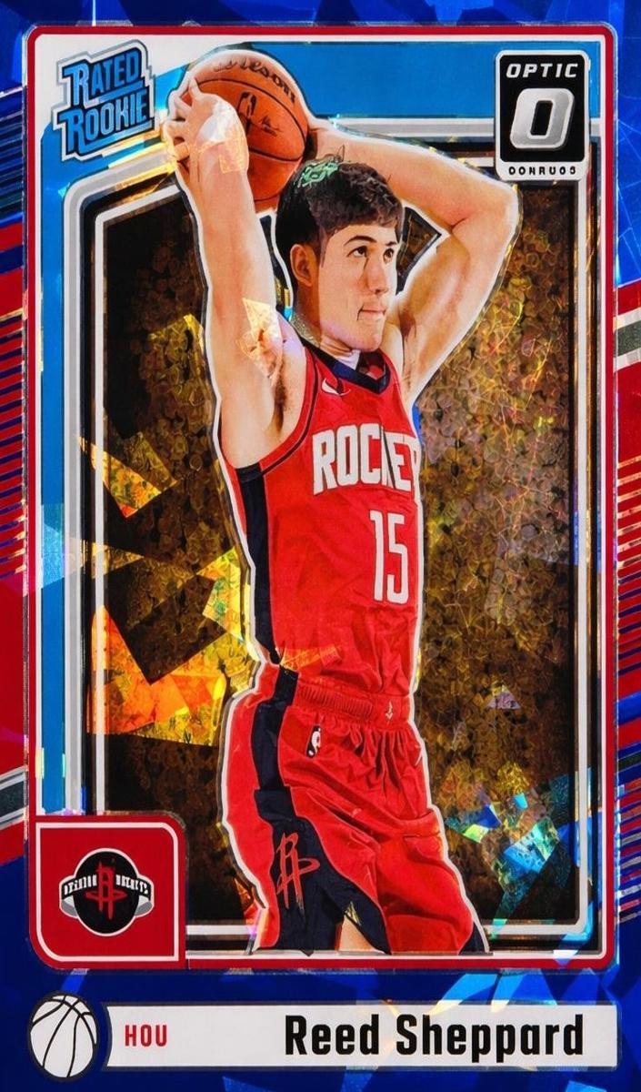 2024 Panini Donruss Basketball Holo Reed Sheppard #P-202 PSA 10