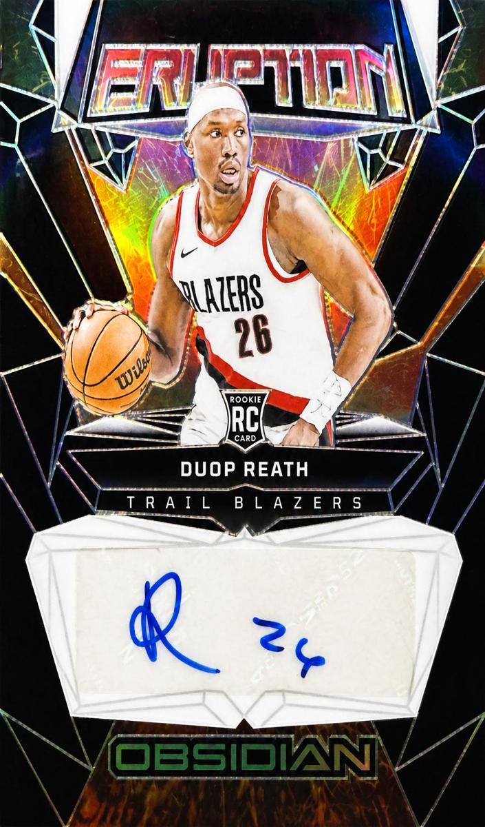 2023 Panini Obsidian Basketball Duop Reath #RE-DUO