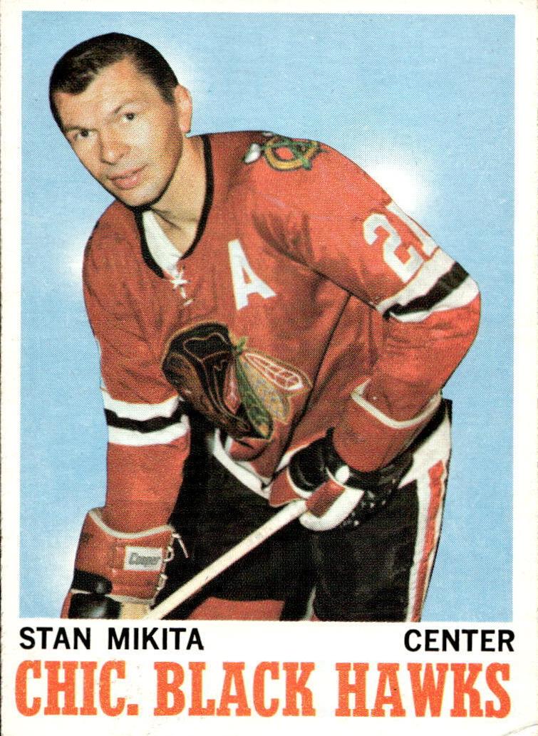 1970 Topps Hockey Stan Mikita #20 SGC 5