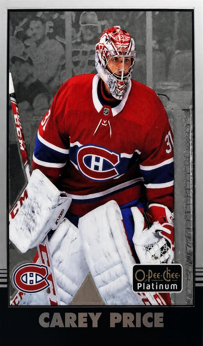 2020 O-Pee-Chee Platinum Hockey Carey Price #R-6