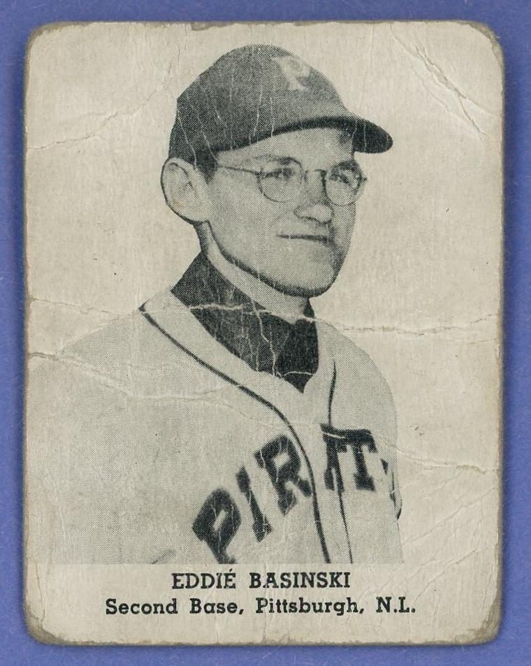 1947 Tip-Top Bread Baseball Eddie Basinski #NNO SGC 6