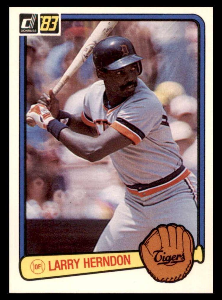 1983 Donruss Baseball Larry Herndon #585 PSA 10