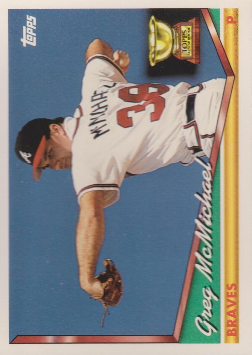 1994 Topps Baseball Greg McMichael #81