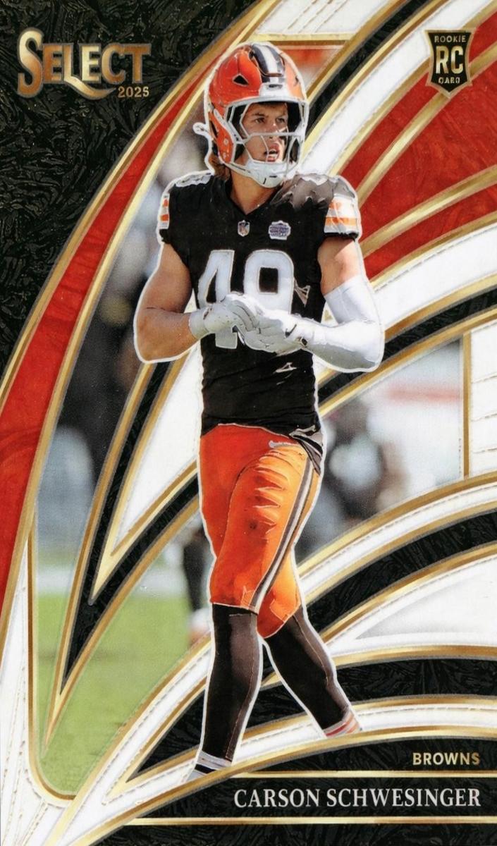 2025 Panini Select Football Silver Carson Schwesinger #254