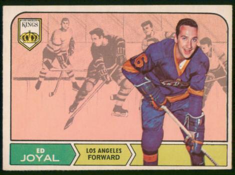1968 O-Pee-Chee Hockey Eddie Joyal #40 PSA 8