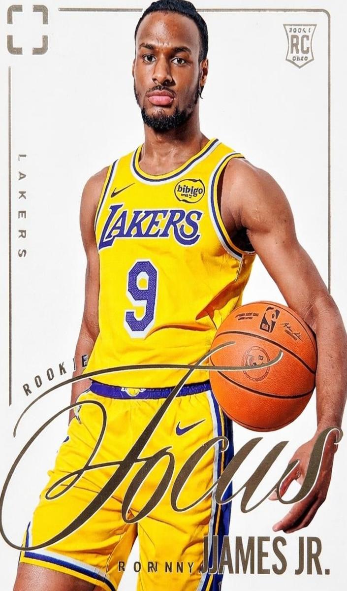 2024 Panini PhotoGenic Basketball Bronny James Jr. #8