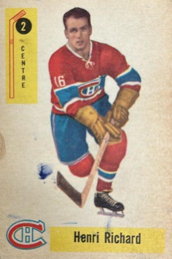 1958 Parkhurst Hockey Henri Richard #2