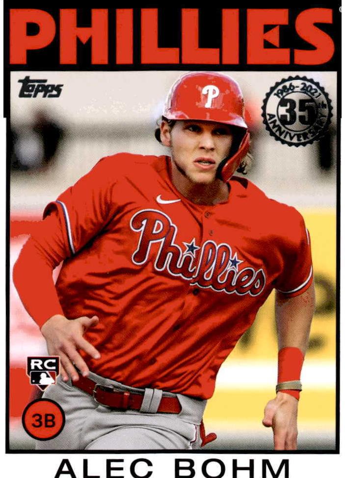 2021 Topps Baseball Alec Bohm #86B-43 BGS 9.5
